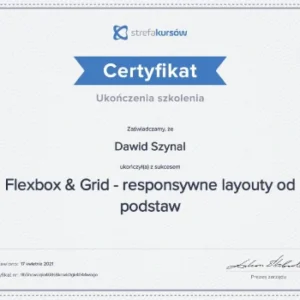 Zastosowanie technologii Flexbox Grid w CSS3 Dawid Szynal