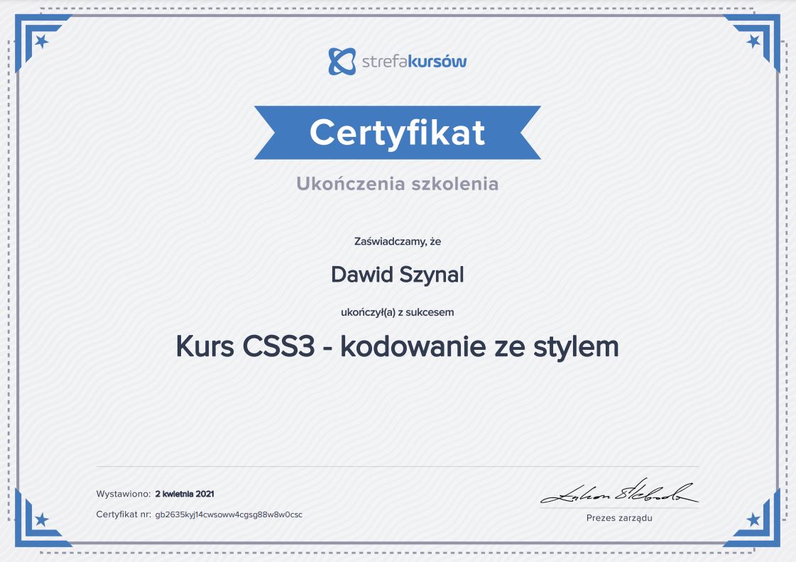 Kurs CSS3 - kodowanie ze stylem